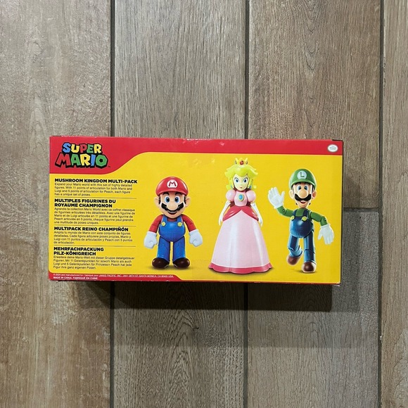 SUPER MARIO Nintendo Mushroom‎ Kingdom Multi-Pack Mario Peach Luigi - Picture 2 of 2